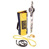 DBI/SALA 8902004 DBI/SALA Rollgliss R350 Rope Rescue System, 3:1 Ratio, 50\' Travel Length With 200\' Of 3/8\" Rope